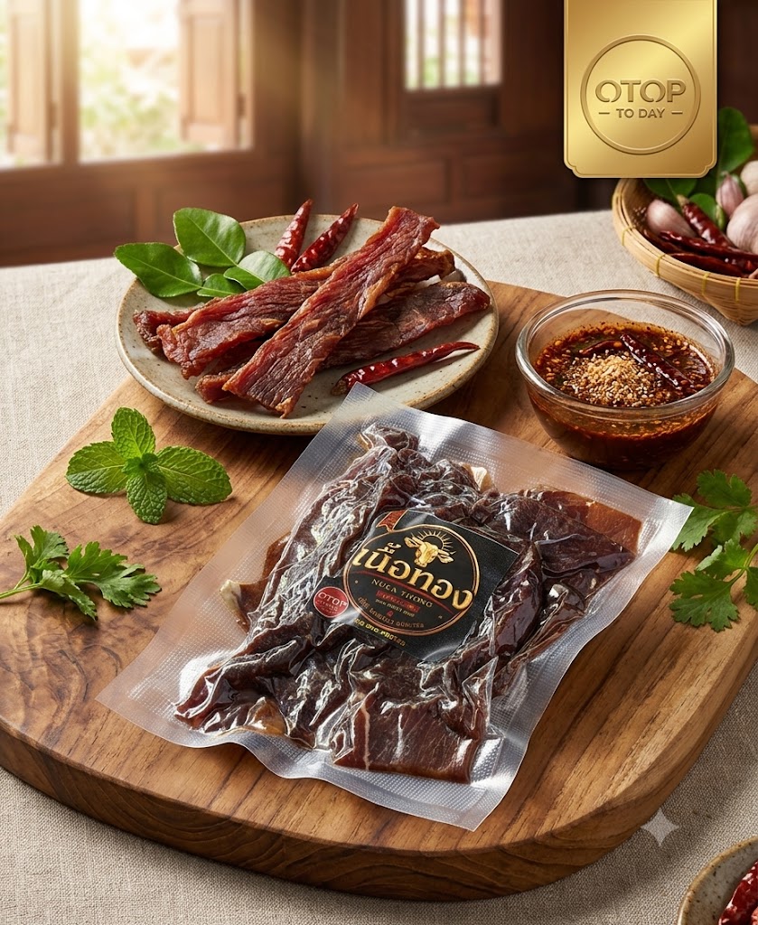 เนื้อวัวเจอร์กี้ และ เนื้อแดดเดียว พรีเมี่ยม